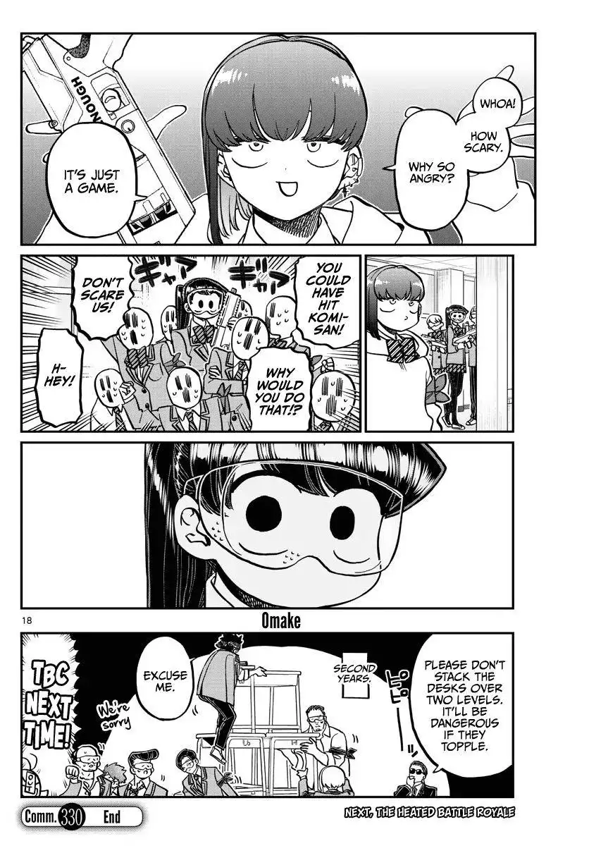 Komi-san wa Komyushou Desu Chapter 330 18